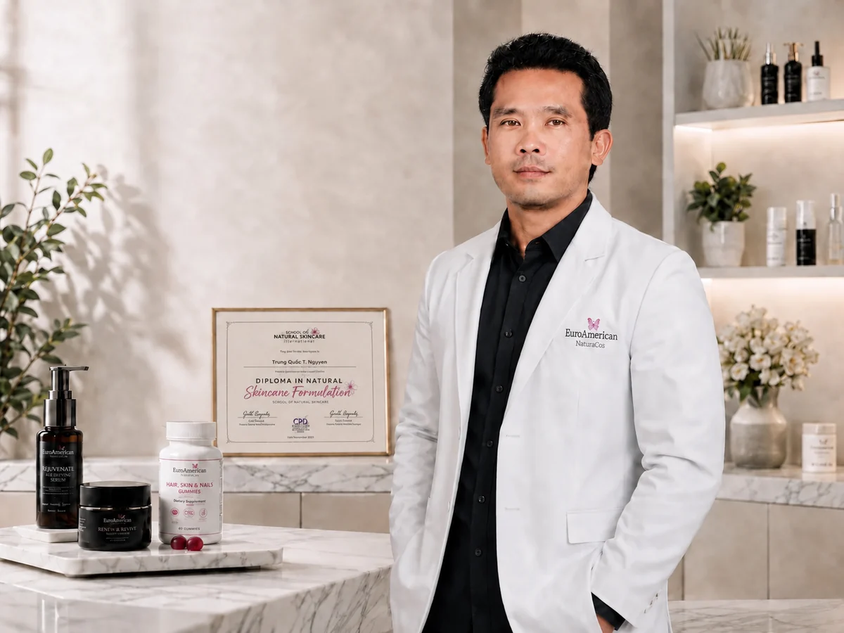 Founder Trung Quoc T. Nguyen in EuroAmerican studio